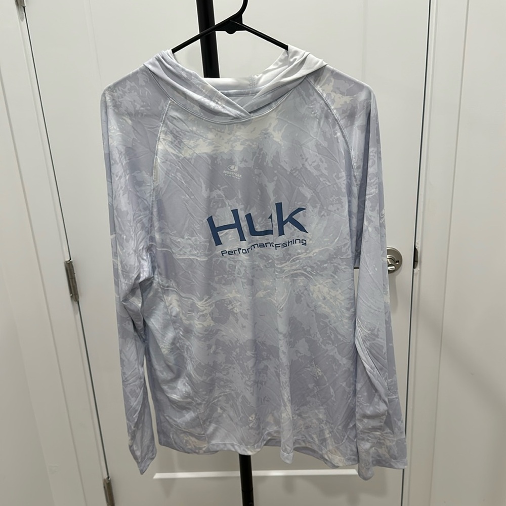 Huk Long Sleeve Sun Shirt Hoodie SPF Men’s Large